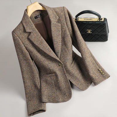 Women's Wool Suit Jacket