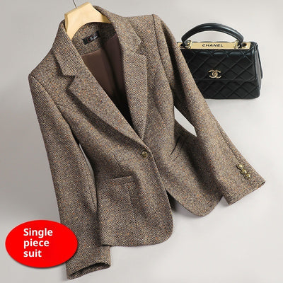 Women's Wool Suit Jacket