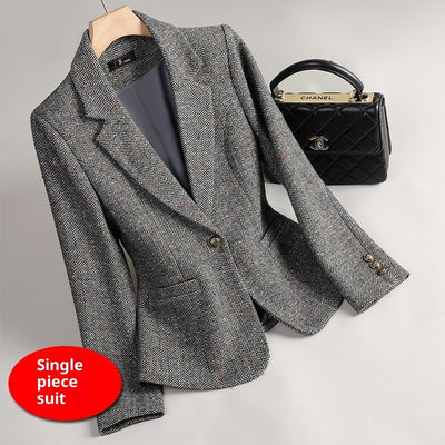 Women's Wool Suit Jacket